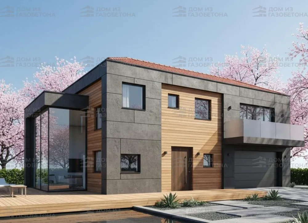 Проект Одноэтажный дом 13 на 12, 119 м2