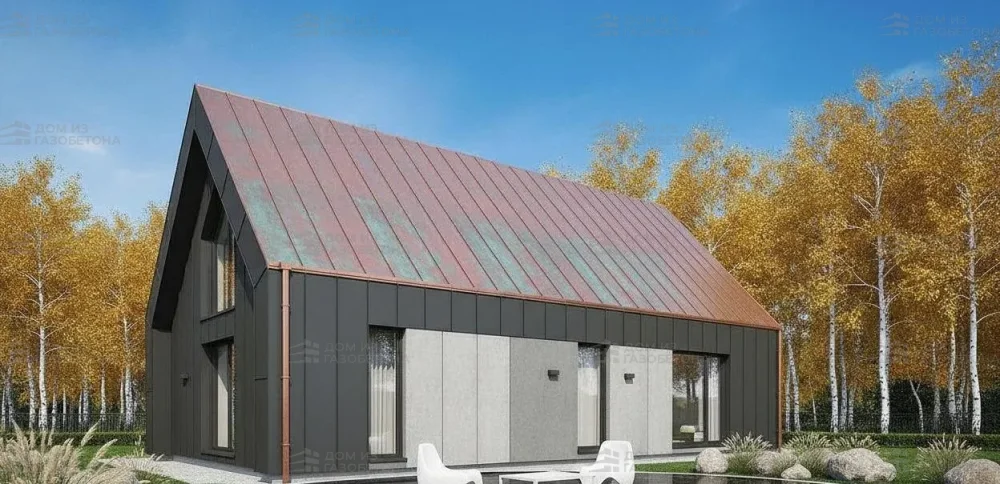 Проект Двухэтажный дом 14 на 14, 139 м2